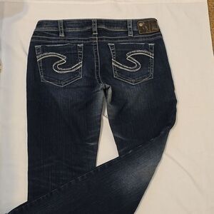 Silver - TUESDAY . Bootcut jeans.  dark washed size 30/31